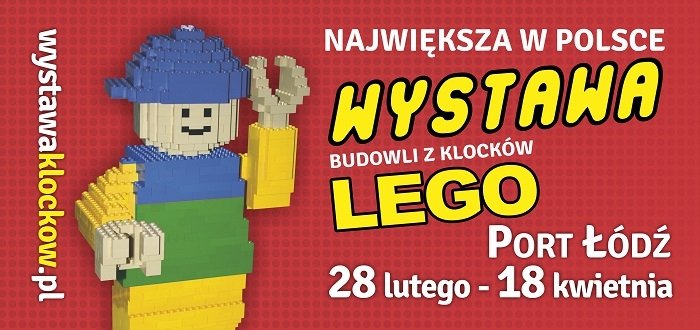 Świat z klocków LEGO - wystawa w Porcie Łódź